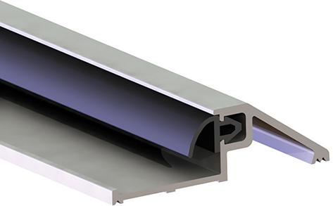 lag1105028.jpg Türanschlagschiene AKW 2 z. schrauben Alu silber,Br50 x H15 x L1000
