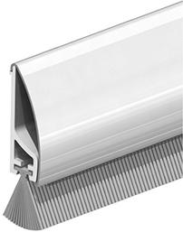 lag1104990.jpg Türbodendichtung Inox Deluxe mit Bürste schraub. StahL silb,L1000