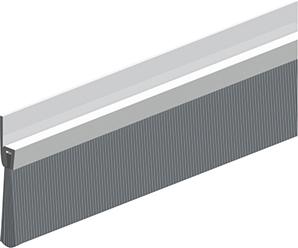 Türbodendichtung IBS POG 65 ungebohrt silber, H65 x L1000, BH40