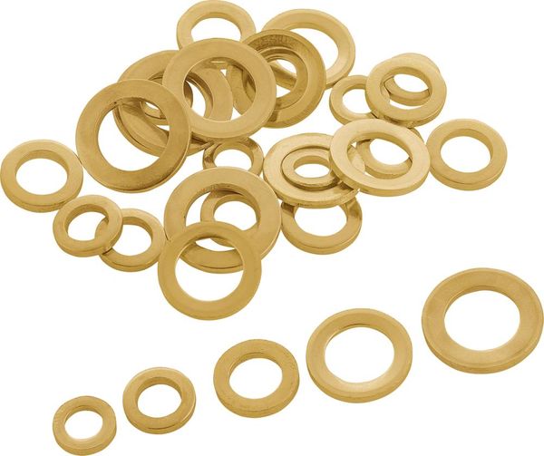 lag1103811.jpg Türbandring Set, Ø9x15x2-13x19x2,Sta,mes Inhalt: 30