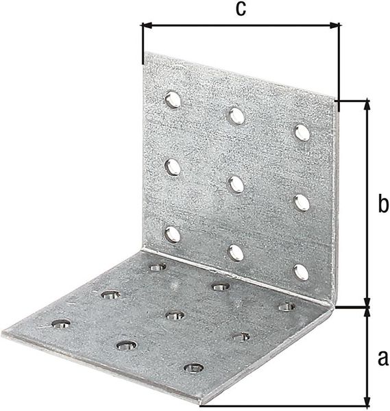 Lochplattenwinkel vz,60x60x60