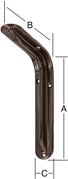 Konsole 245X165 ,braun