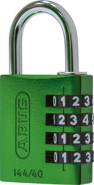 lag194342.jpg Zahlen-Hangschloss 144/40 grün Lock-Tag