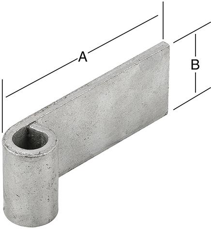 lag199684.jpg Anschweißband 100x45mm ungeb.Eis.