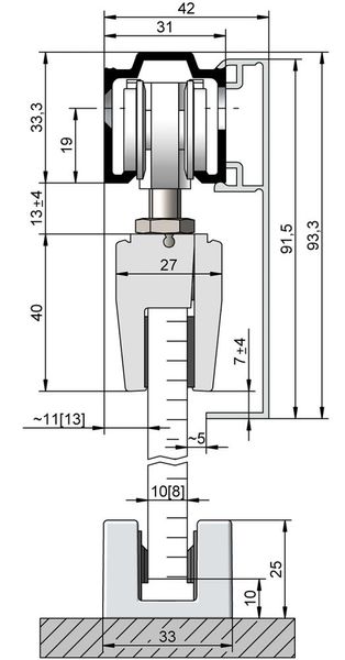lag272952.jpg Blende z. Klipsen für Glastüren, 2500, EV1