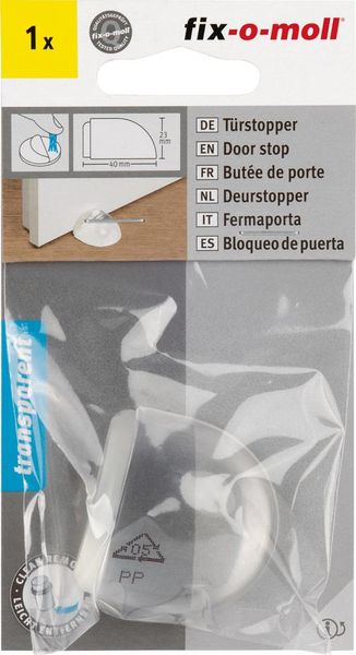 lag1103780.jpg Türstopper Kunsts t 40x43xH23,selbstk,tra Inhalt: 1