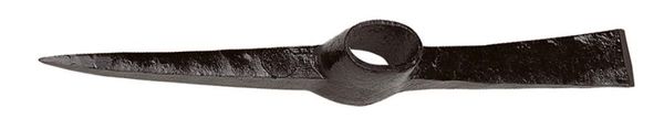 Kreuzhacke Stahl schwarz lackiert 2,0 kg