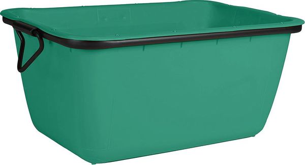 Mörtelkübel 200 L, grün kranbar