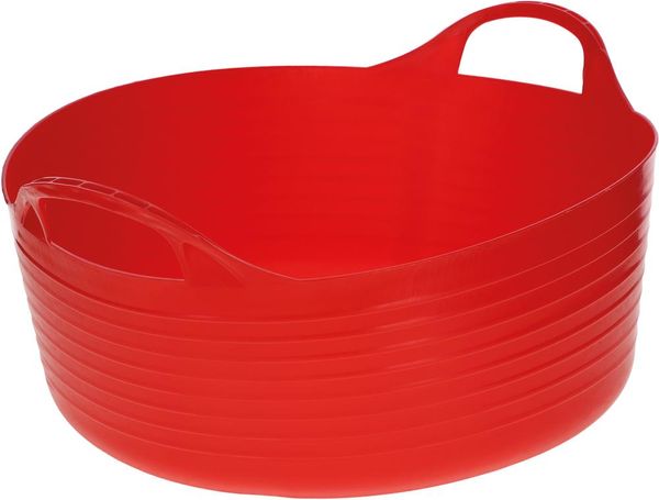 Flexibler Trog FlexBag rot 15 ltr. flache Ausf