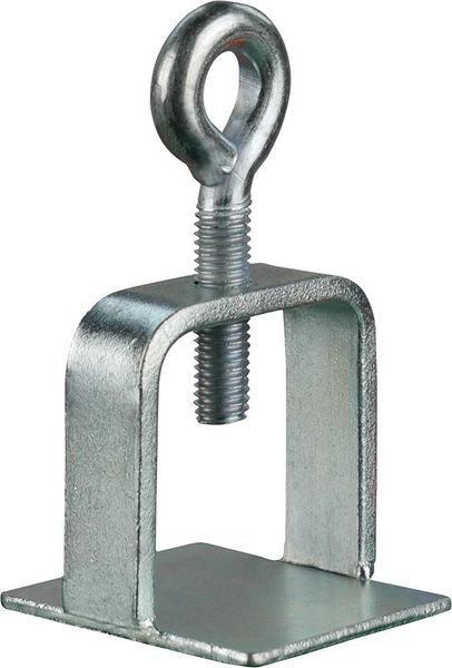 Schilderklemmschelle, verzinkt, ohne Ösen/Haken