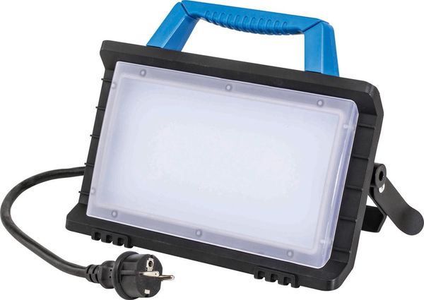 LED Strahler 24W, mobil Optiline, IP 54 USB-Dose und SchukoDose