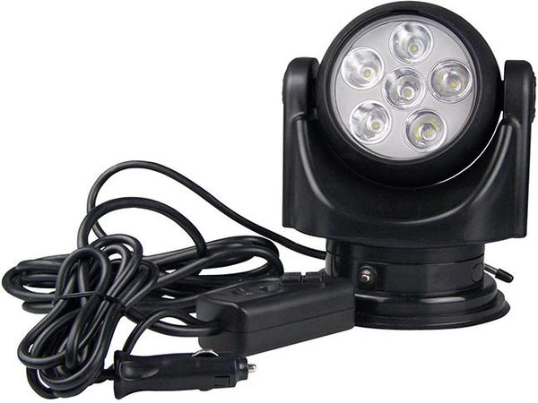 LED Suchscheinwerfer 12V 30W Gummisaugfuß
