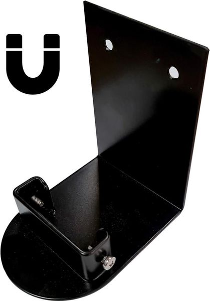 Wandhalterung, Metall, schwarz, magnetisch