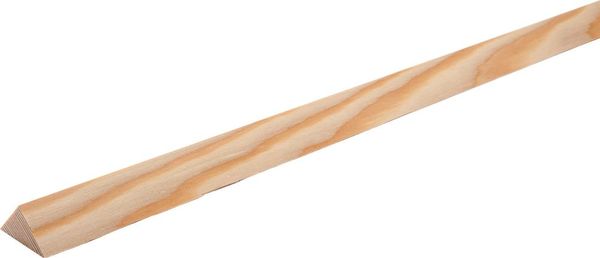 Dreikantleisten Holz 22/22 mm, Bund a 100 m