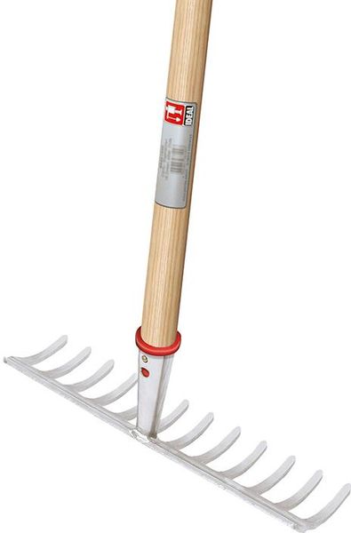 Gartenrechen m. Stiel 14ZArbeitsbreite 360 mm