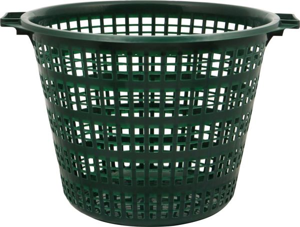 Gartenkorb 50 kg, grün, rund