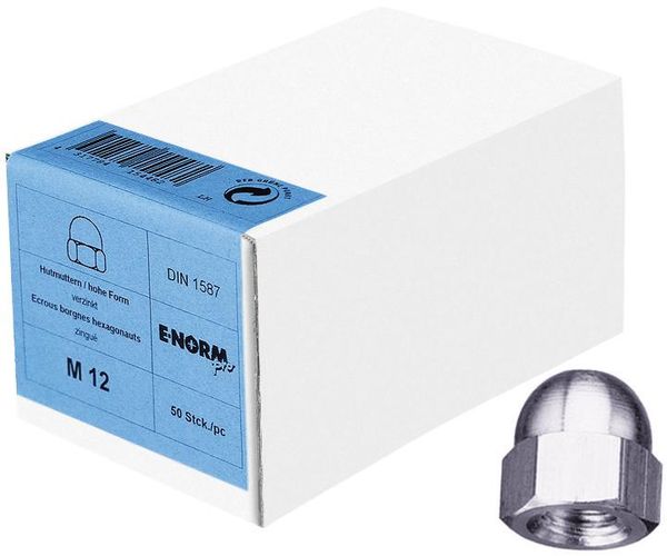 DIN 1587 6 galZn M20 HP E-NORMpro