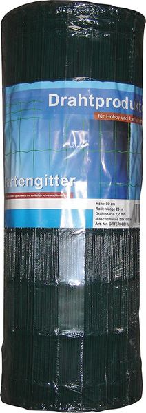 Punktgeschweißte Gitter 12,7x12,7x0,9x1000mm grün