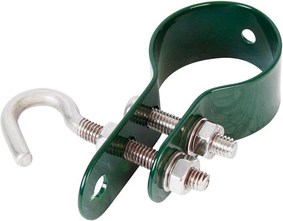 lag181440.jpg Strebenschellen für Geflechtspannst.grün 34mm