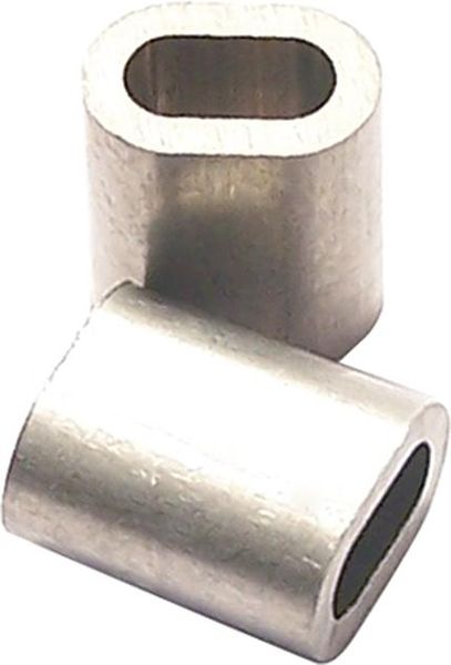 Alu-Pressklemmen Z2 f.Drahtseil-Ø 2,0mm