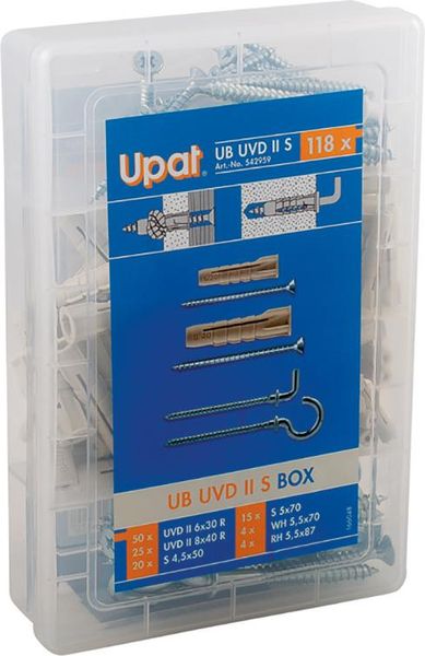 lag177104.jpg Upat Box UVD II inkl. Schrauben + Haken