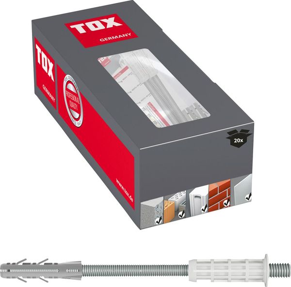 lag1100517.jpg TOX Abstandsmont.-System Thermo Proof Mini M8x120 Großpack KT