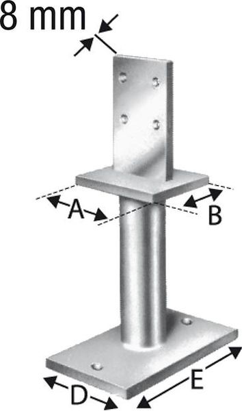 SST Stützenfuß PISB160G-B