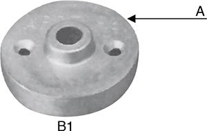 SST Ringkeildübel einseitig B1-80M12-B
