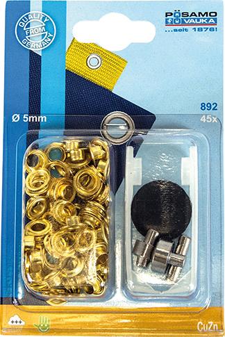 Öse MS-blank (SB) 5,0mm a 45 Stück