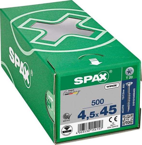 lag1100384.jpg SPAX SeKo T-STAR+ 4,5 x 45/30 Wirox HP