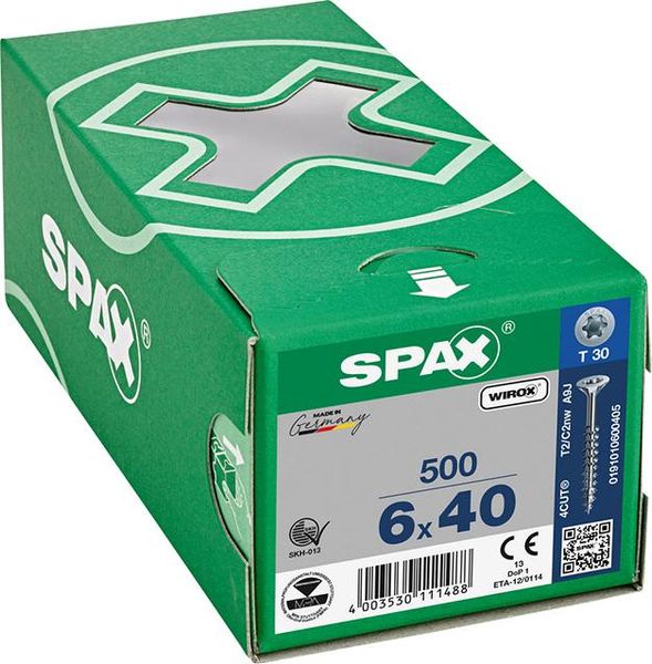 lag1100375.jpg SPAX SeKo T-STAR+ 6,0 x 40/24 Wirox HP