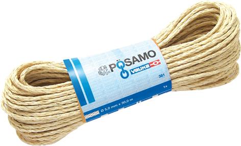 Sisal-Wäscheleine gedr. 5,0mmx30m auf Docke