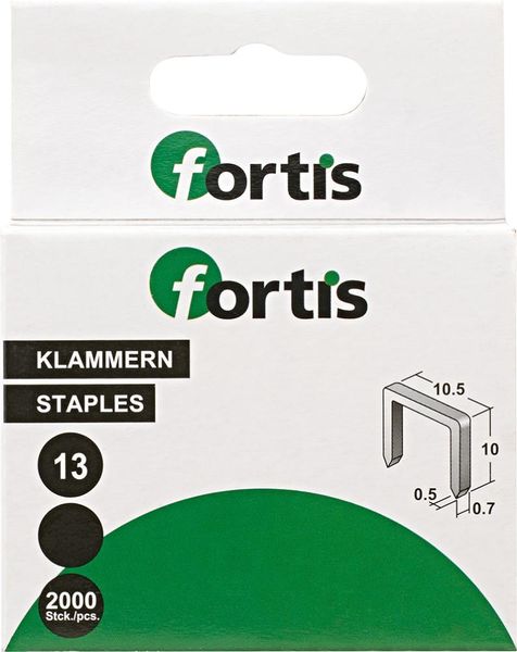 wzk113489.jpg Heftklammer 8 mm a 2000Stk. FORTIS