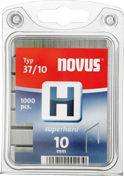 lag179338.jpg Feindrahtklammer H Typ 37/10 mm ST Novus VE à 1000 Stück