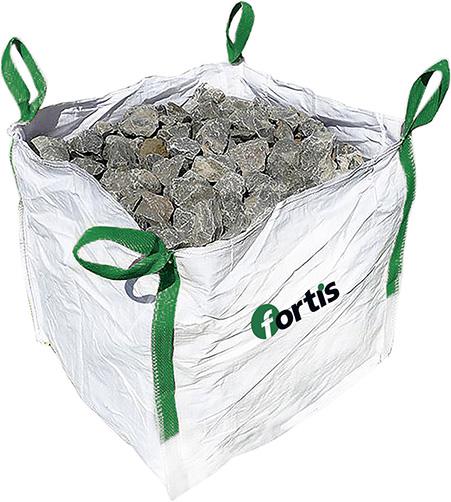 bau108045.jpg Big Bag 90x90x90cm, unbedruckt, 1500kg FORTIS Bau