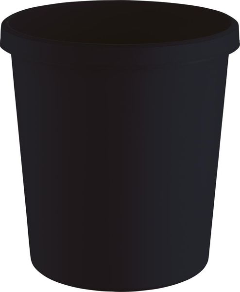 Papierkorb 18 l schwarz 331mm recycling K-Stoff