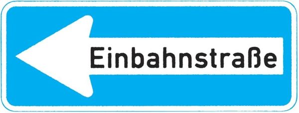 pim103291.jpg VKZ.220-10, 800x300mm Einbahnstr. links RAL-Gütezeichen Folie RA1