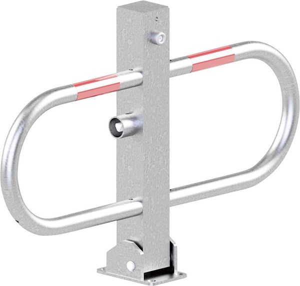lag180117.jpg Parkplatzsperre Typ4709FU70x70mm, feuerverzinkt