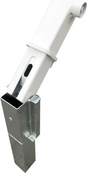 lag180202.jpg Absperrpfosten 70x70 r/w umlegbar 1300 mm