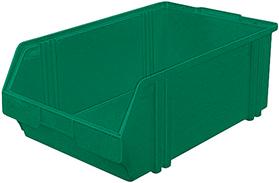 ube116799.jpg Sichtlagerkasten LK 1 grün 500/450x300x180 mm