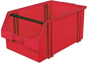 ube116786.jpg Sichtlagerkasten LK 1A rot 500/450x300x230 mm