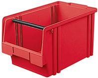 ube116802.jpg Sichtlagerkasten LK 2A rot 350/300x200x200 mm