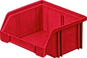 ube116822.jpg Sichtlagerkasten LK 5 rot 85/ 65x105x 45 mm