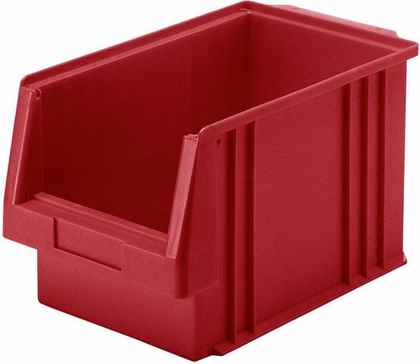 epl122094.jpg Sichtlagerkasten PLK 2a B213xT330xH200 mm rot