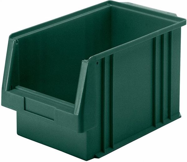 epl122110.jpg Sichtlagerkasten PLK 2a B213xT330xH200 mm grün