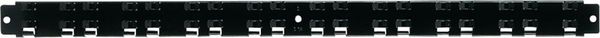 pim114897.jpg Wandleiste für Sichtlagerkasten PLK 3-5 L 1000 mm schwarz VE 2 Stk.