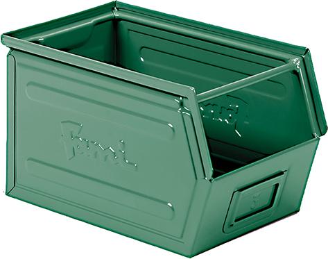 epl132426.jpg STAHLBEHÄLTER GR.3 GRÜN RAL6011 MM B=200 T=350 H=200