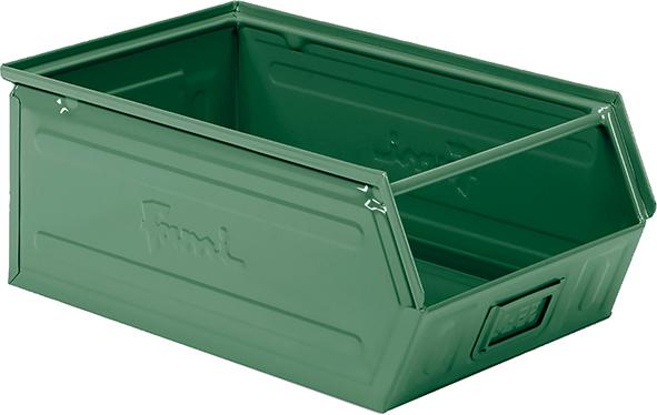 epl132465.jpg STAHLBEHÄLTER GR.4 GRÜN RAL6011 MM B=300 T=500 H=200