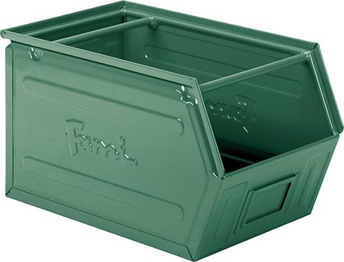 epl132476.jpg STAHLBEHÄLTER GR.4A5 GRÜN RAL6011 MM B=300 T=520 H=300