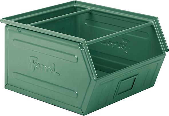 epl132477.jpg STAHLBEHÄLTER GR.5P4 GRÜN RAL6011 MM B=450 T=520 H=300